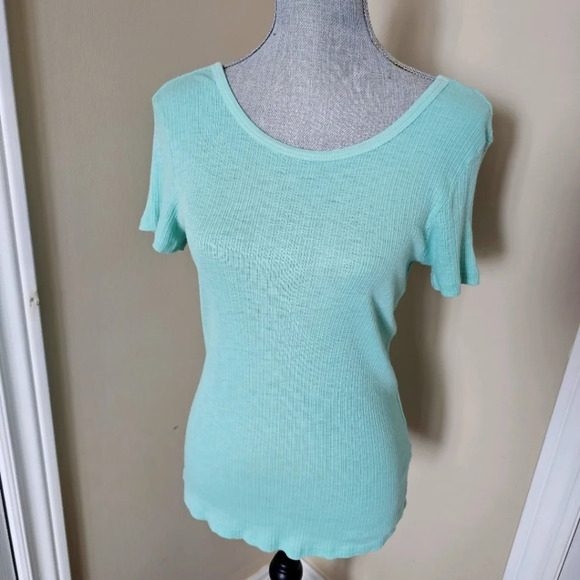 Sundry Ballerina  Back Mint Top Stretch Soft size M L - Picture 1 of 4